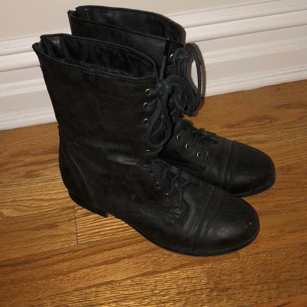 Steve Madden Combat Boots